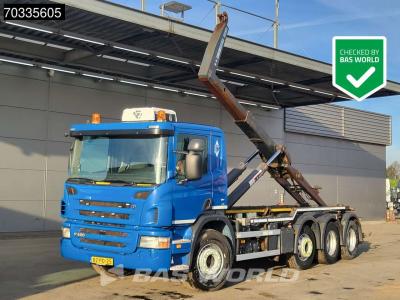 Scania P420 8X2 NL-truck APK VDL S-30-6600 containersystem Steering axle Automatic EEV in vendita da BAS World B.V.