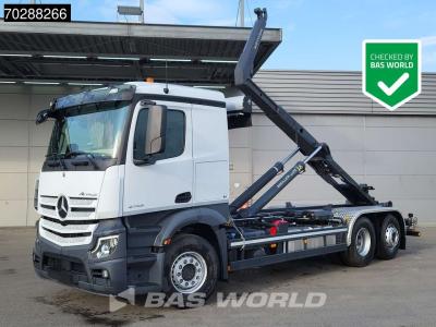 Mercedes Actros 2745 6X2 New! Meiller RS21.70 Abrollkipper Retarder Lift-Lenk Asche Navi Automatic in vendita da BAS World B.V.