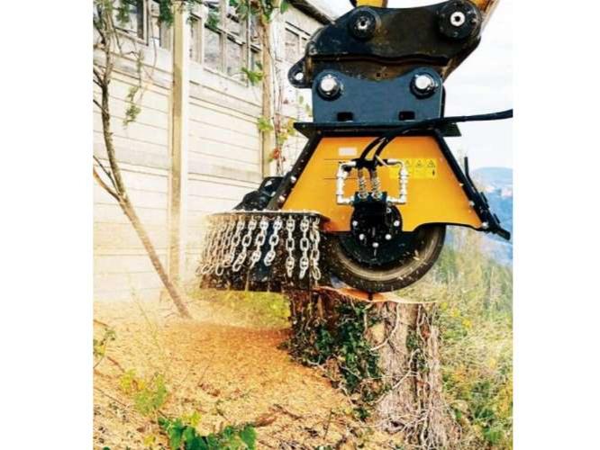 EMM Fresaceppi per escavatore 4/7 ton Foto 1