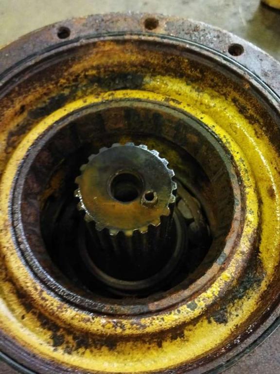 Riduttore di rotazione ralla per Caterpillar 312 B Foto 3