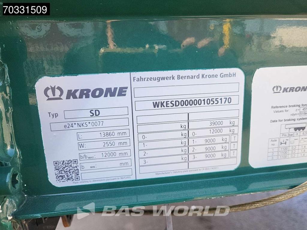 Krone SD Hardwood Omega Lift Axle Anti Vandalism Foto 26