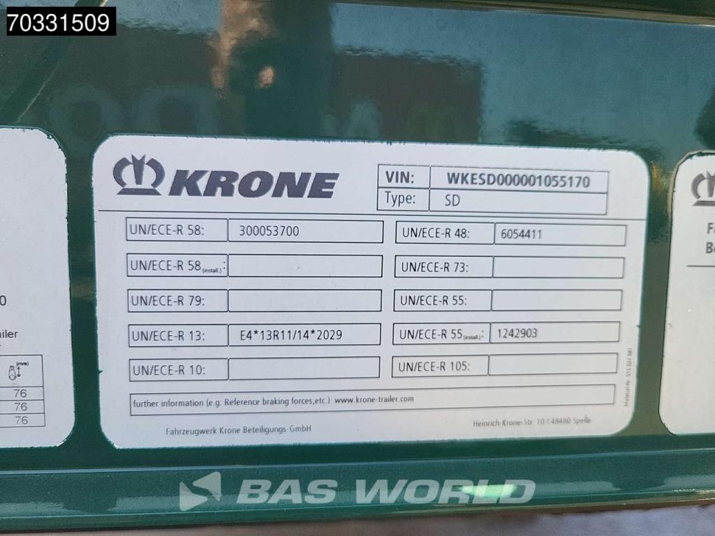 Krone SD Hardwood Omega Lift Axle Anti Vandalism Foto 27