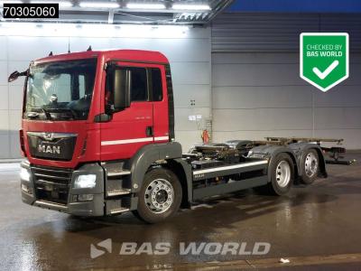 Man TGS 26.320 TGS 6X2 ADR BDF Lift+Steering Axle Automatic Euro 6 in vendita da BAS World B.V.