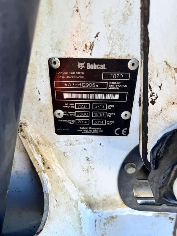 Bobcat T 870 Foto 3