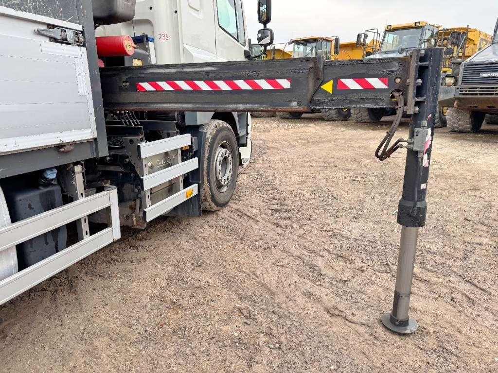 Daf CF85.410 + 21m Fassi Crane + Trailer Foto 16
