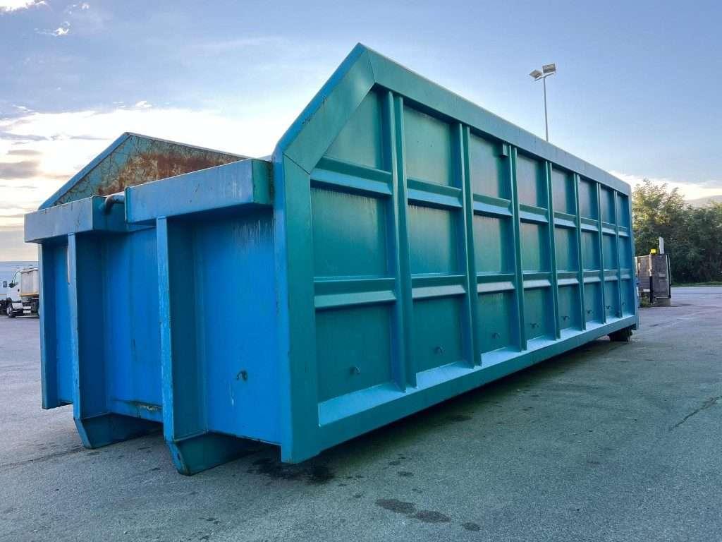 CONTAINER SCARRABILE USATO A CIELO APERTO Foto 2