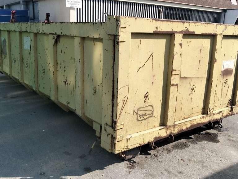 CONTAINER SCARRABILE USATO A CIELO APERTO Foto 3