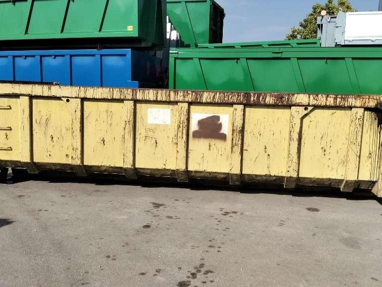 CONTAINER SCARRABILE USATO A CIELO APERTO Foto 6