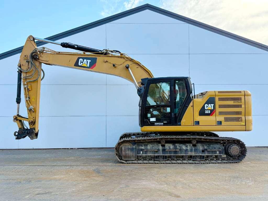 Caterpillar 323 - Next Gen - Hammer Lines / Quick Coupler Foto 1