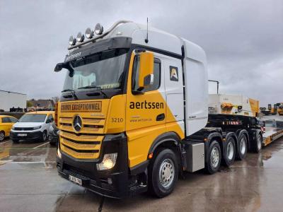 Mercedes-Benz 4158LS 8x4 + Euro Mega 1+4 (Low hour readings) in vendita da Aertssen Trading