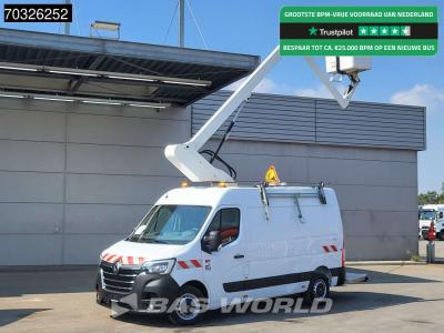 Renault Master 145PK Hoogwerker 12m Werkhoogte L2H2 Trekhaak Airco Cruise Camera Euro6 L2 Hubarbeitsbuhne A in vendita da BAS World B.V.