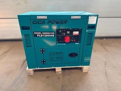 Giga Power PLD12000SE 10 kVA silent generator in vendita da Big Machinery