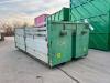 CONTAINER SCARRABILE USATO A PIANALE CON SPONDE Foto 4 thumbnail