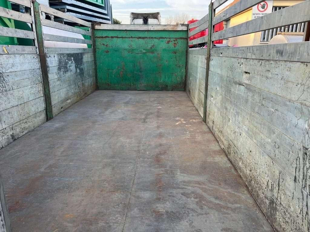CONTAINER SCARRABILE USATO A PIANALE CON SPONDE Foto 6