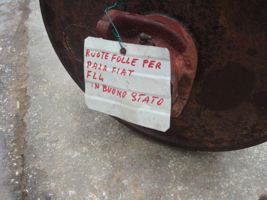 Ruota folle per Fiat Allis FL 4 Foto 4