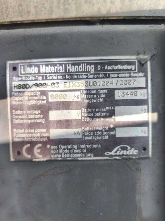 Linde H80D-03/900 Foto 5