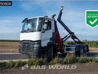 Renault C 480 C 6X2 Penz 15Z 9.5R Hiab 21 Tonnes Lift-Axle Euro 6 in vendita da BAS World B.V.