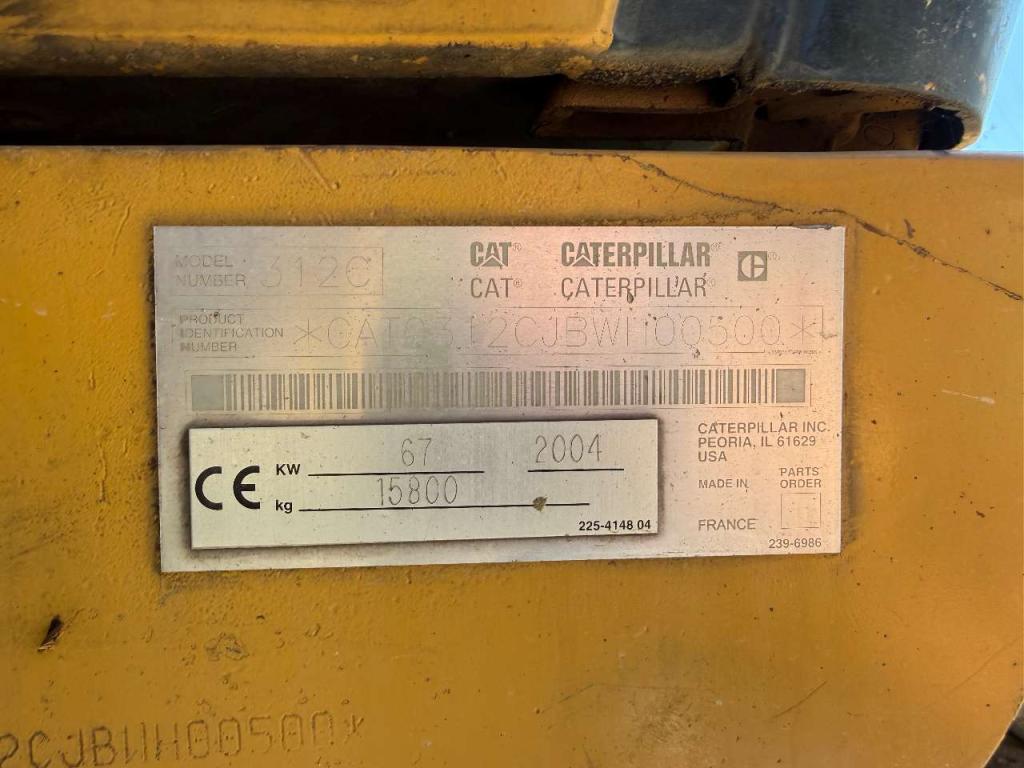 Caterpillar 312C Foto 2