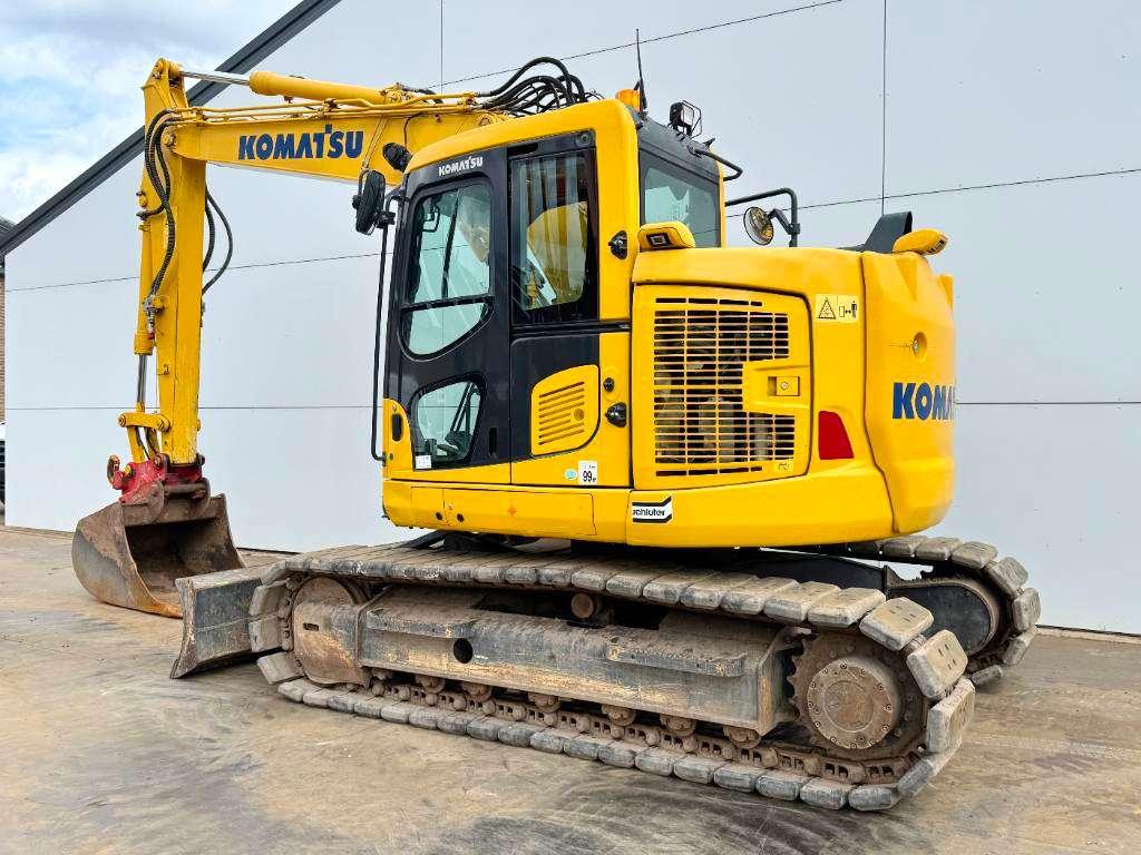 Komatsu PC138US-11 - Triple Boom / Front Blade / 360º Came Foto 3