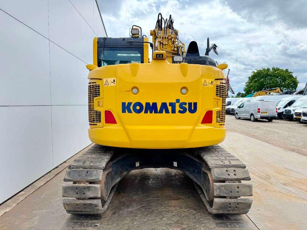 Komatsu PC138US-11 - Triple Boom / Front Blade / 360º Came Foto 4