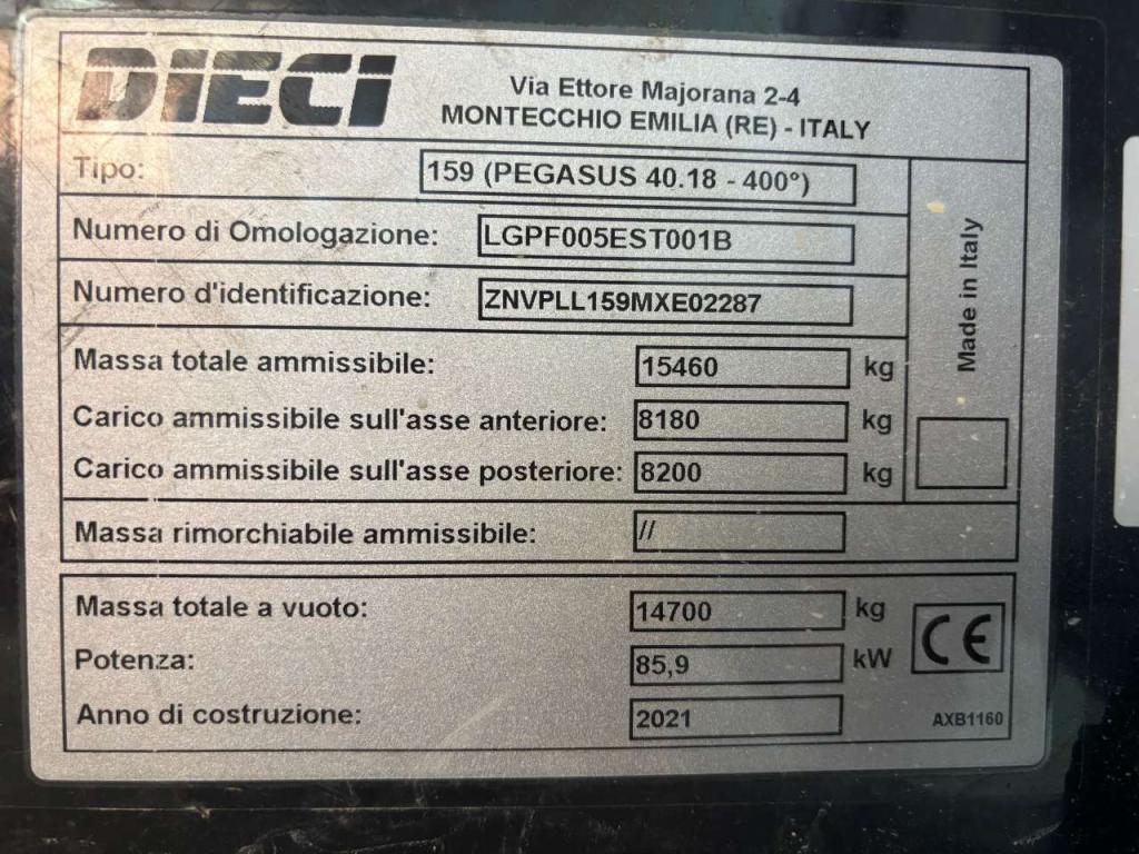 Dieci PEGASUS 40.18  400° Foto 10