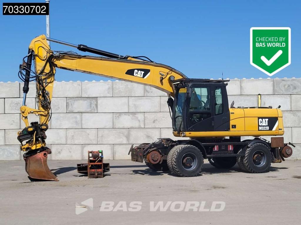 Caterpillar M322 D Rail & Road Foto 2