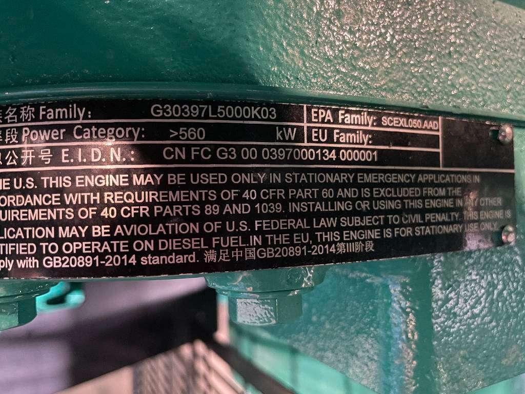Cummins C2250D5E - 2.250 kVA Genset - QSK50 - DPX-18536-B Foto 13
