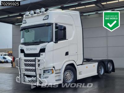 Scania S540 6X2 Retarder Full-Air 2xTanks Standairco Leather ACC LED Navi Euro 6 in vendita da BAS World B.V.