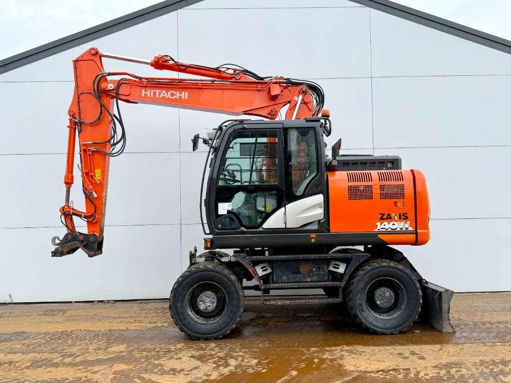 Hitachi ZX140W-6 - Blade / Triple Boom / Auto Greasing Foto 1