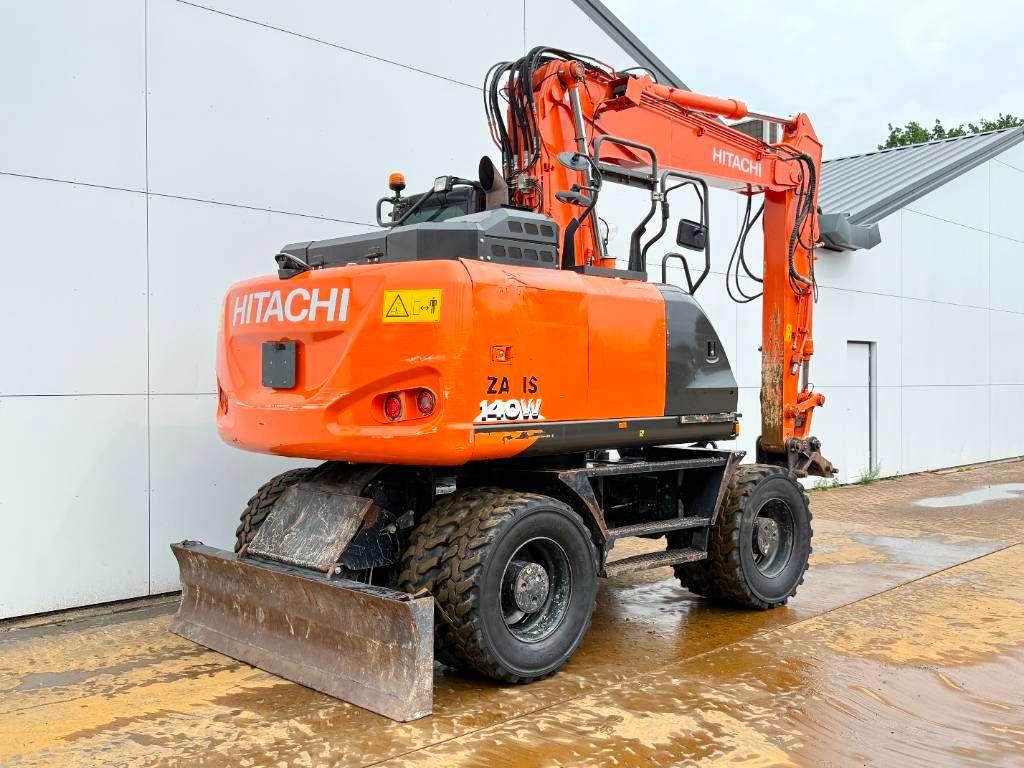 Hitachi ZX140W-6 - Blade / Triple Boom / Auto Greasing Foto 5