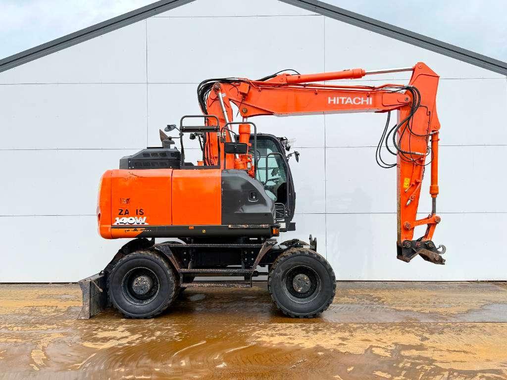 Hitachi ZX140W-6 - Blade / Triple Boom / Auto Greasing Foto 6