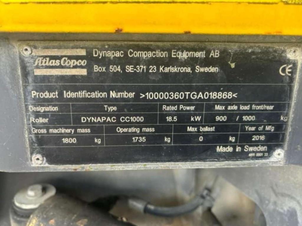 Dynapac CC1000 Foto 5