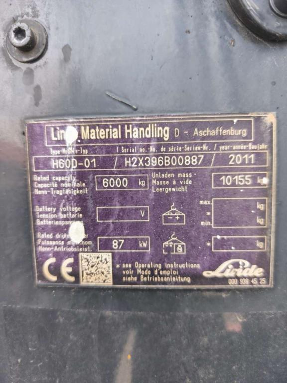 Linde H60D-01 Foto 6