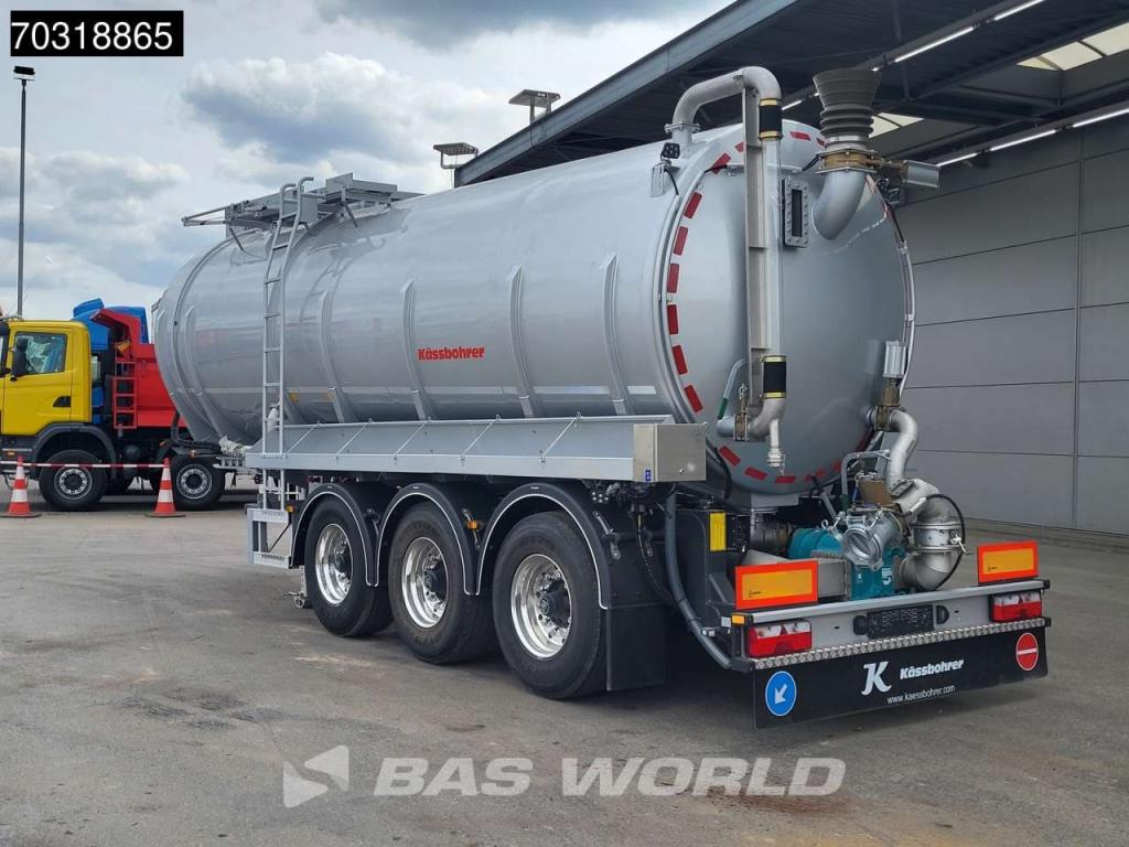 Kässbohrer STB 3 axles Gülle Waste Liftachse Foto 2