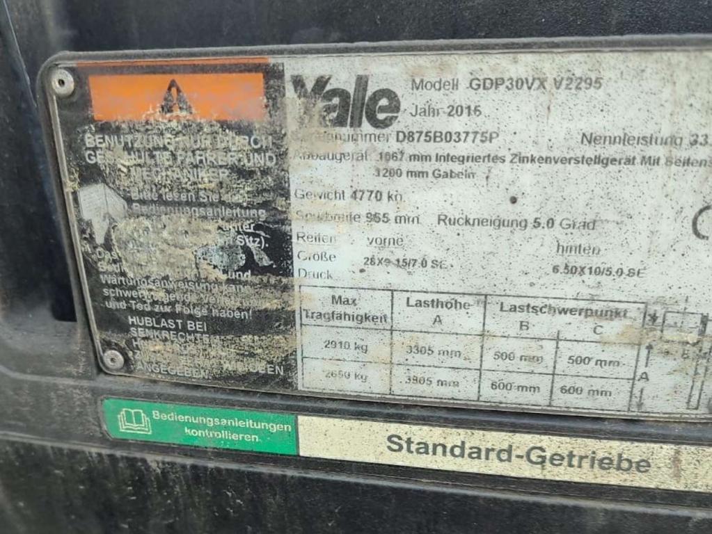 Yale GDP30VX Foto 5