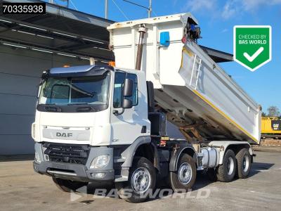 Daf CF 450 CF 8X4 18m3 tipper steel suspension Big-Axle Automatic Euro 6 in vendita da BAS World B.V.