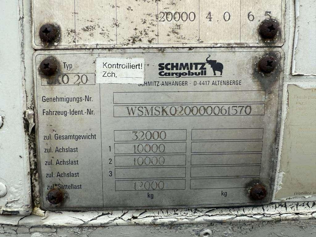 Schmitz Cargobull SKO 20 - Automatic Greasing / Forced Steering Foto 22