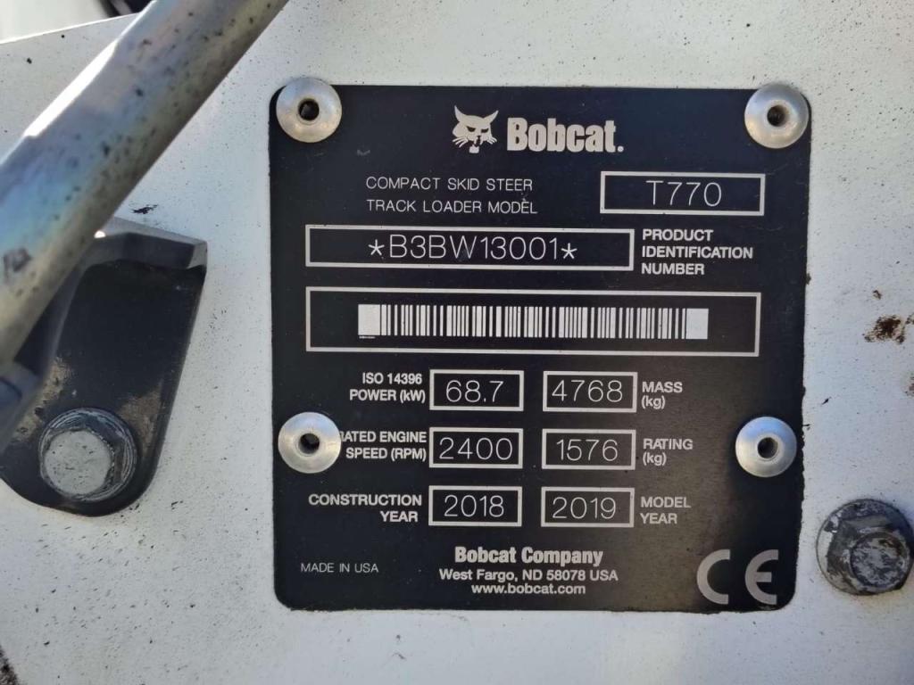 Bobcat T 770 Foto 27