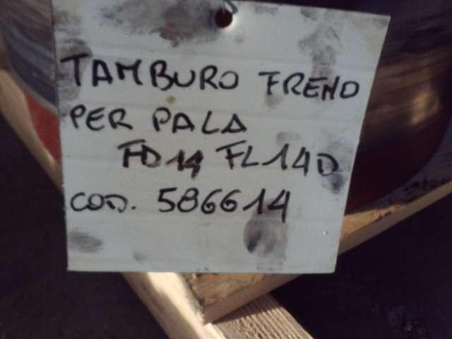 Tamburo freno per Fiat Allis FL14D - FD14 - CODICE 586614 Foto 6