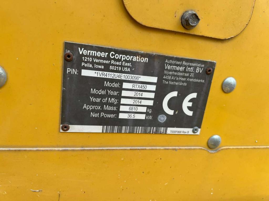Vermeer RTX450 Foto 3