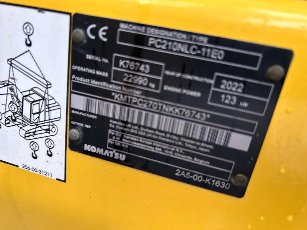 Komatsu PC210NLC-11E0 Foto 10