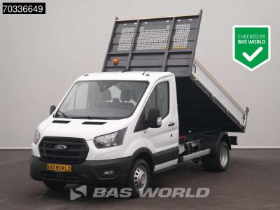 Ford Transit 165pk Kipper Dubbellucht 3,5t Trekhaak Airco Camera Euro6 Tipper Benne Kieper A/C Towbar in vendita da BAS World B.V.