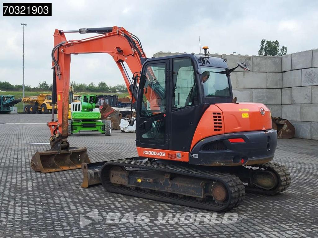 Kubota KX080-4 A/C Foto 3