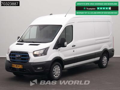 Ford e-Transit 184pk L3H2 L3 Elektrisch 68kWh 317km WLTP Navi Airco Cruise Parkeersensoren v+a SYNC4-Dis in vendita da BAS World B.V.