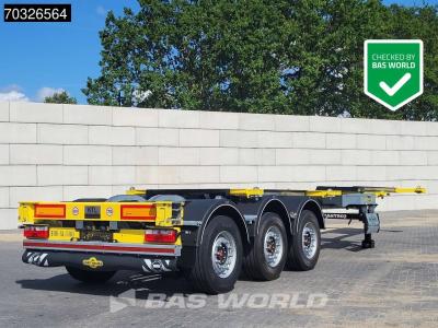 Orthaus CGS (Euro Slider 500) 3 axles Multi 45ft Lift Axle extendable SAF in vendita da BAS World B.V.