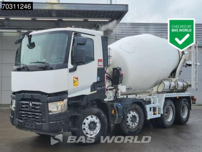 Renault C 430 8X4 9m3 Stetter Mixer Steel suspension Automatic Euro 6 in vendita da BAS World B.V.