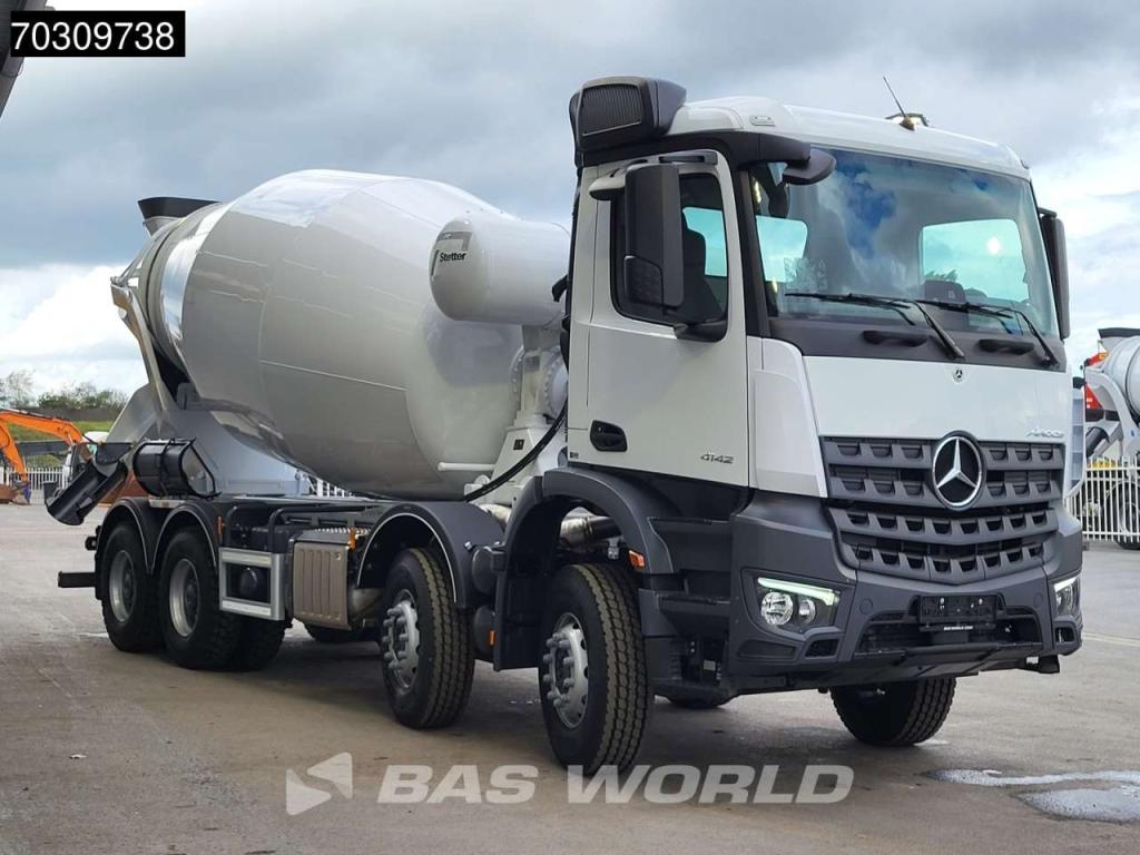 Mercedes-Benz Arocs 4142 8X4 NEW! 12m3 Stetter Mixer Steelsuspension Big-Axle Euro 6 Foto 3