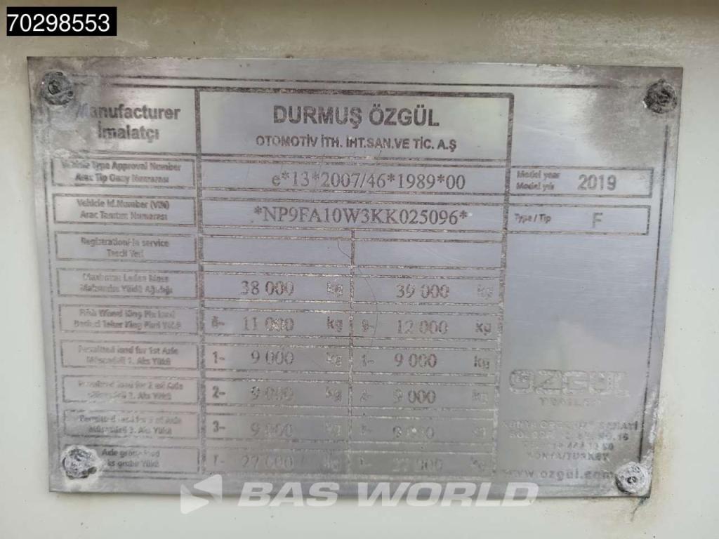 Ozgul F 3 axles Lifting Axle 24m3 Foto 25
