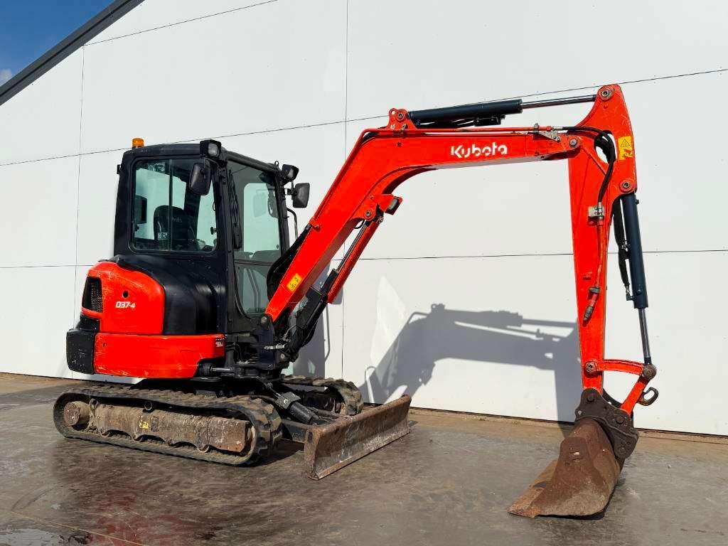 Kubota KX037-4 - Hammer Lines / Quick Coupler Foto 5