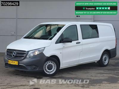 Mercedes Vito 114 Automaat Dubbel Cabine L2H1 Airco Cruise Parkeersensoren Euro6 DC Doka Mixto L2 Airco Crui in vendita da BAS World B.V.